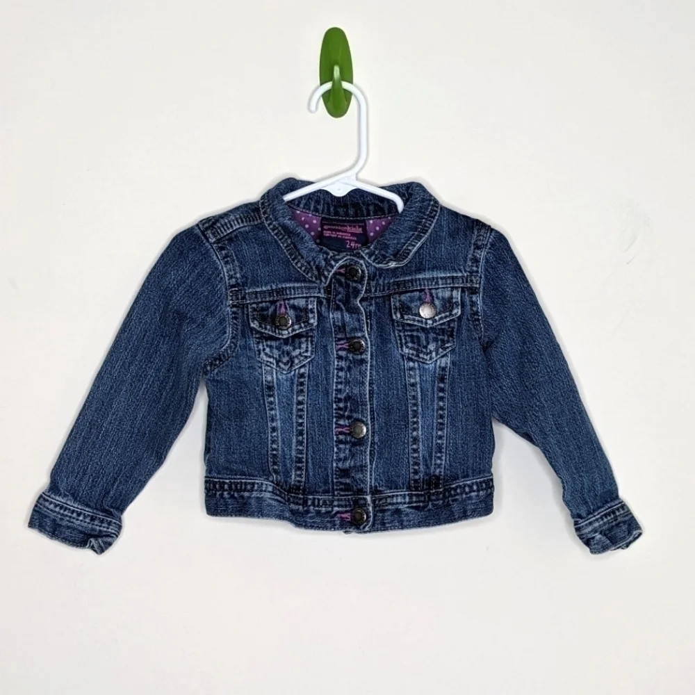 Oshkosh Genuine Kids Denim Jean Jacket 24m